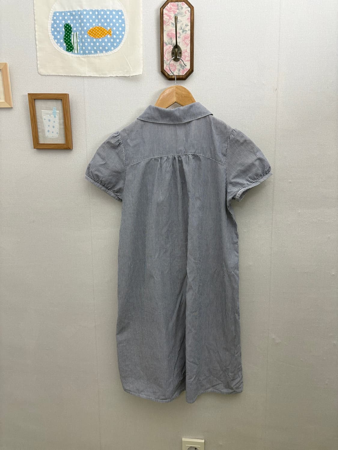 스트라이프 둥근카라 원피스 상품이미지9