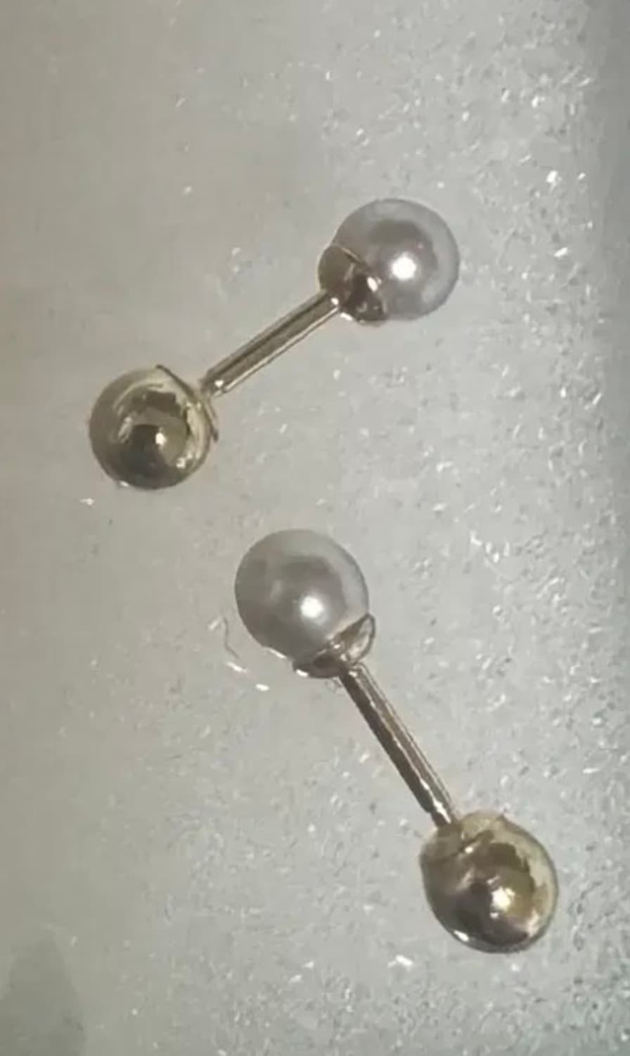 새상품 14k 진주피어싱 상품이미지1