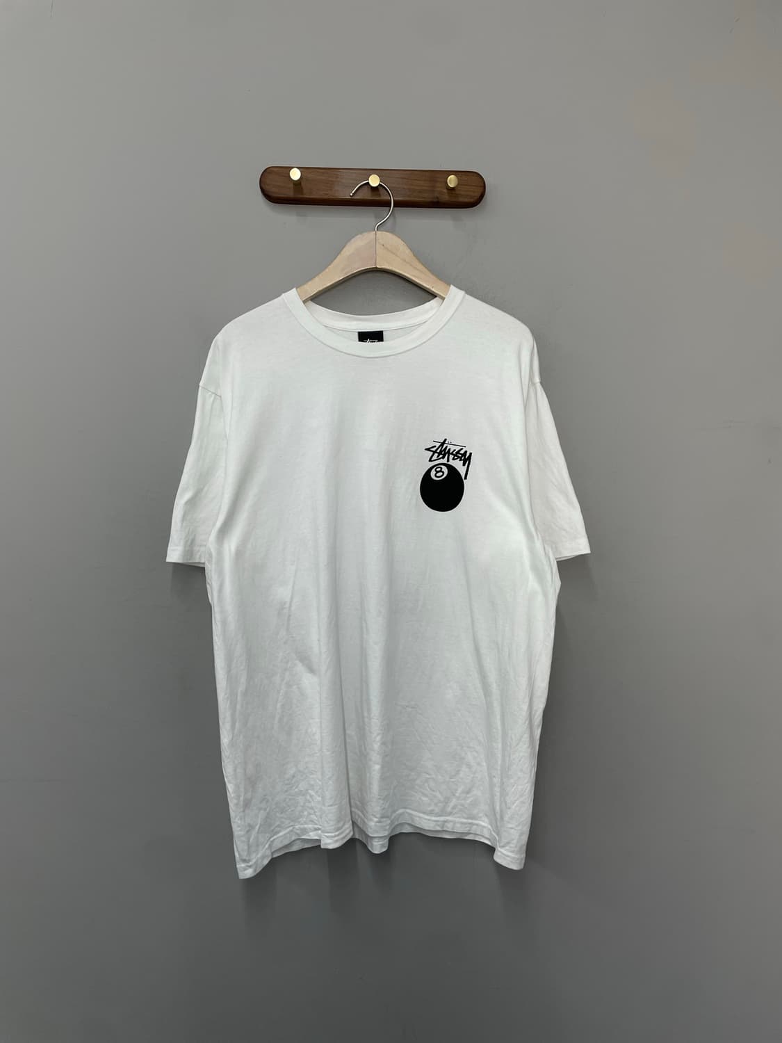 스투시 8핀 화이트 반팔 H2575 상품이미지3