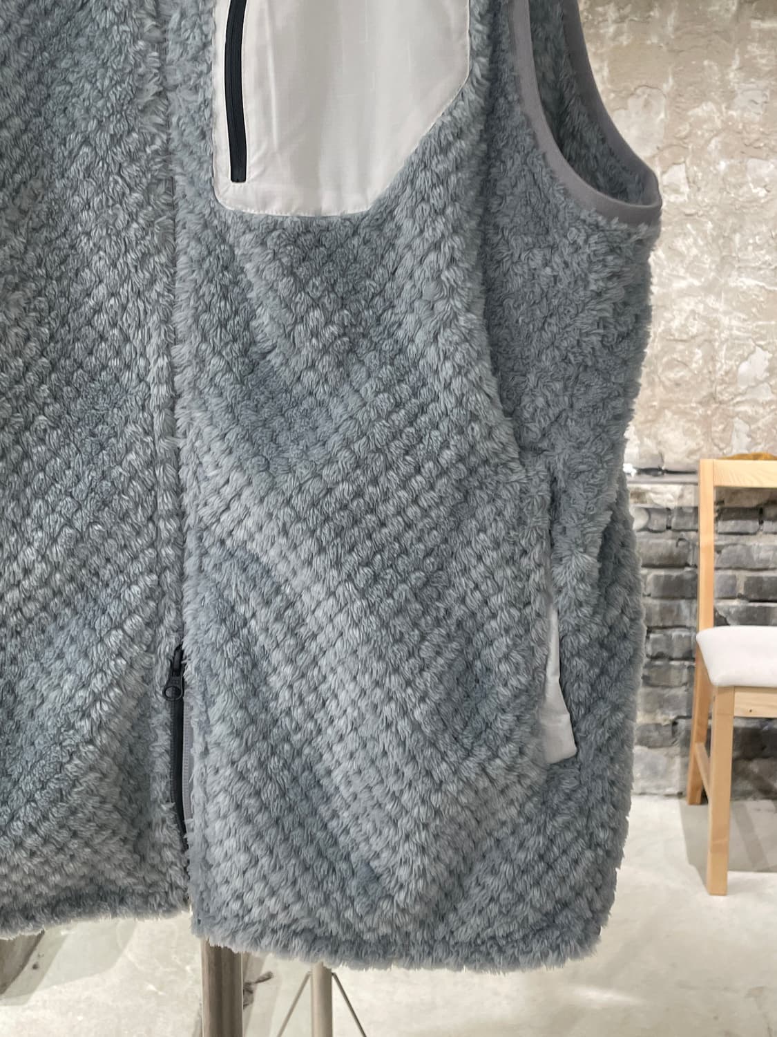 오클리 파우더 보아 플리스 투 웨이 집업 베스트 상품이미지5