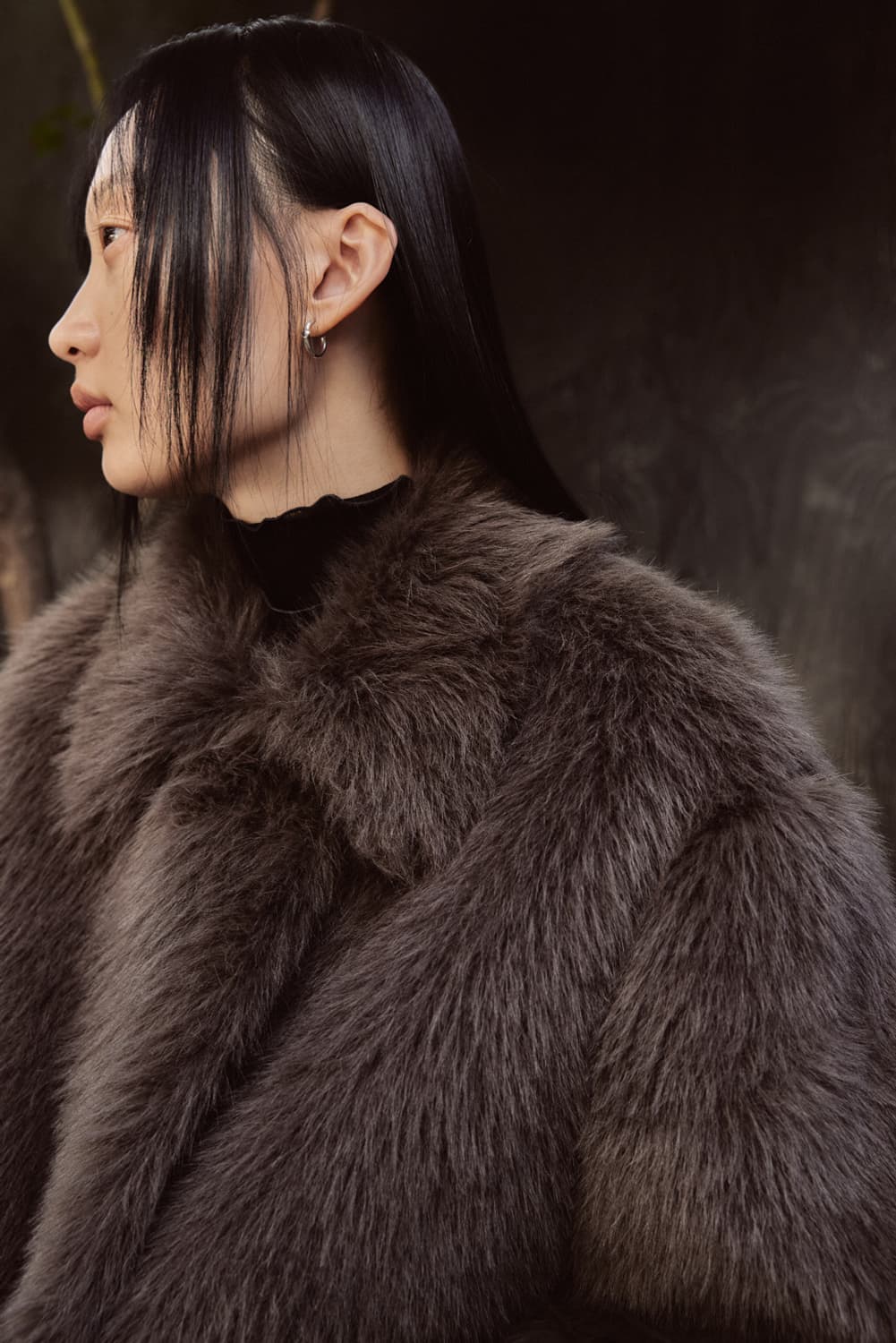 유스 폭스 퍼자켓 (brown, m size) 상품이미지2