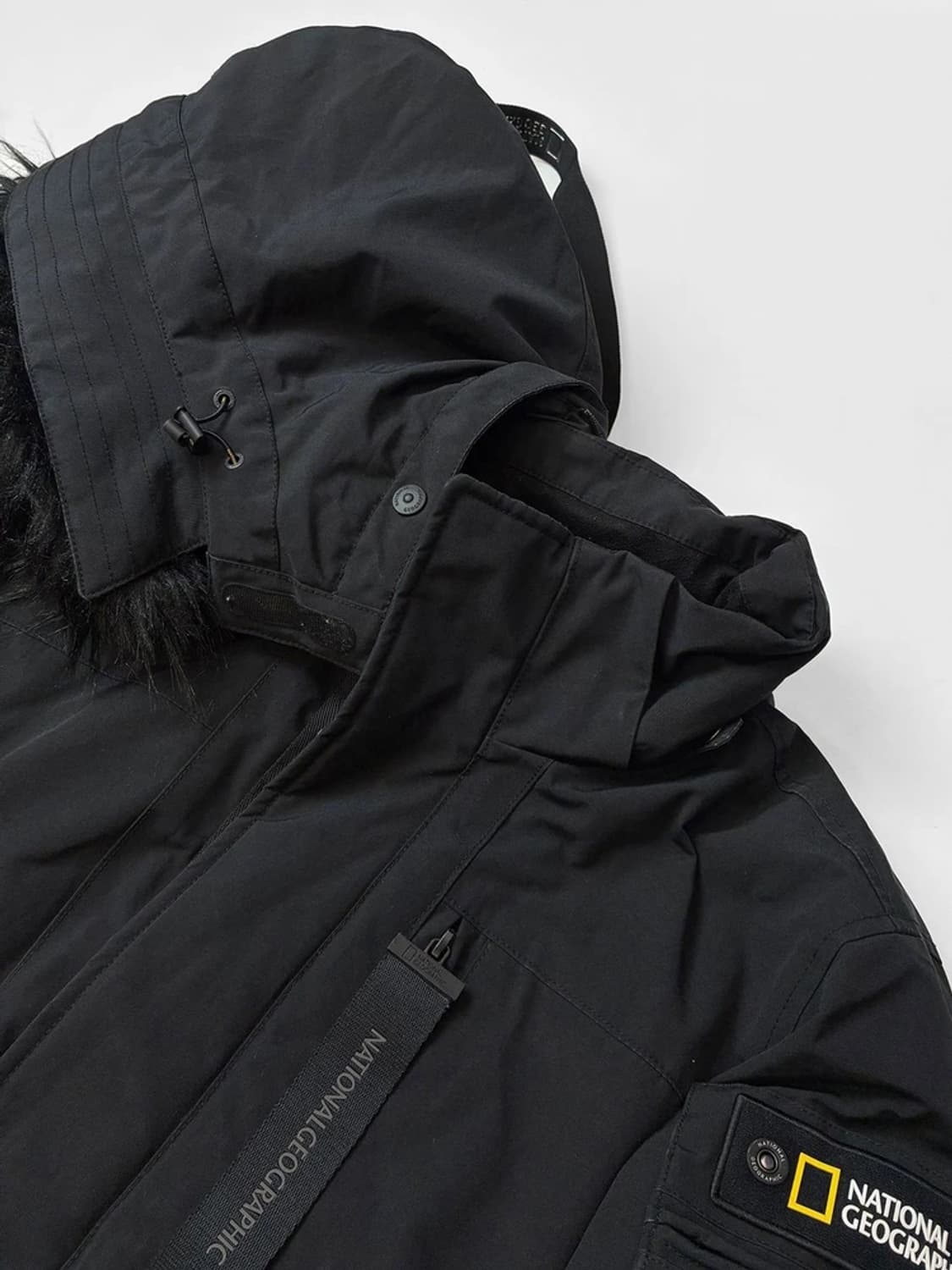 내셔널지오그래픽 20FW 덕다운 타루가 퍼 트리밍 숏 패딩 PN5247 상품이미지4