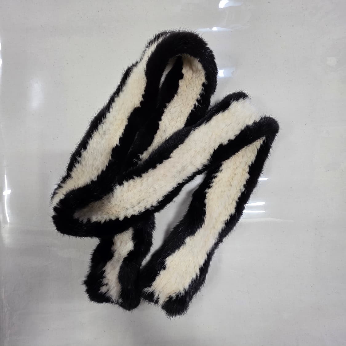 1844 진도모피 엘페 천연 밍크 목도리 125/6.5 상품이미지3