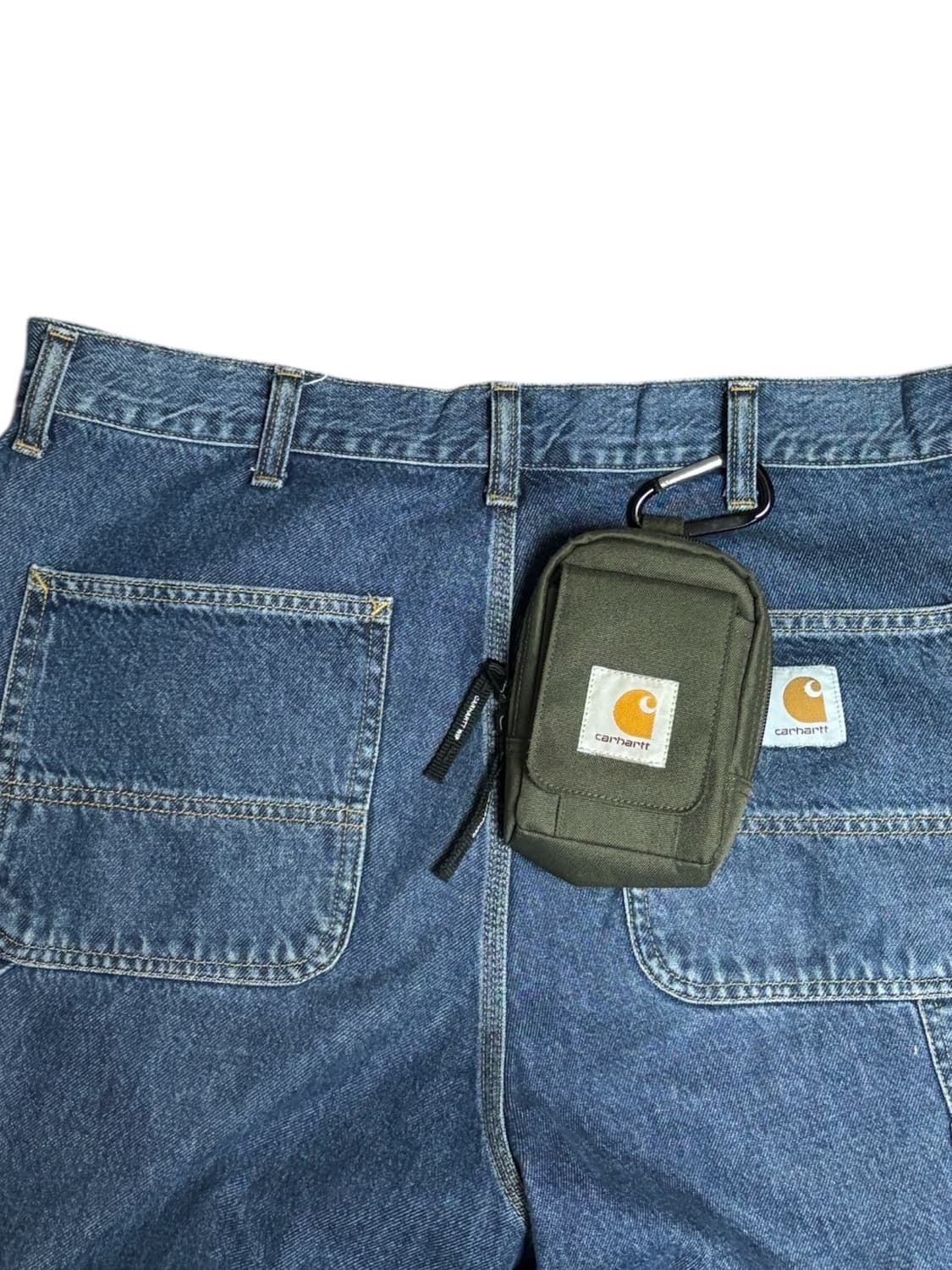 칼하트 wip 카키 카라비너 미니백 상품이미지7