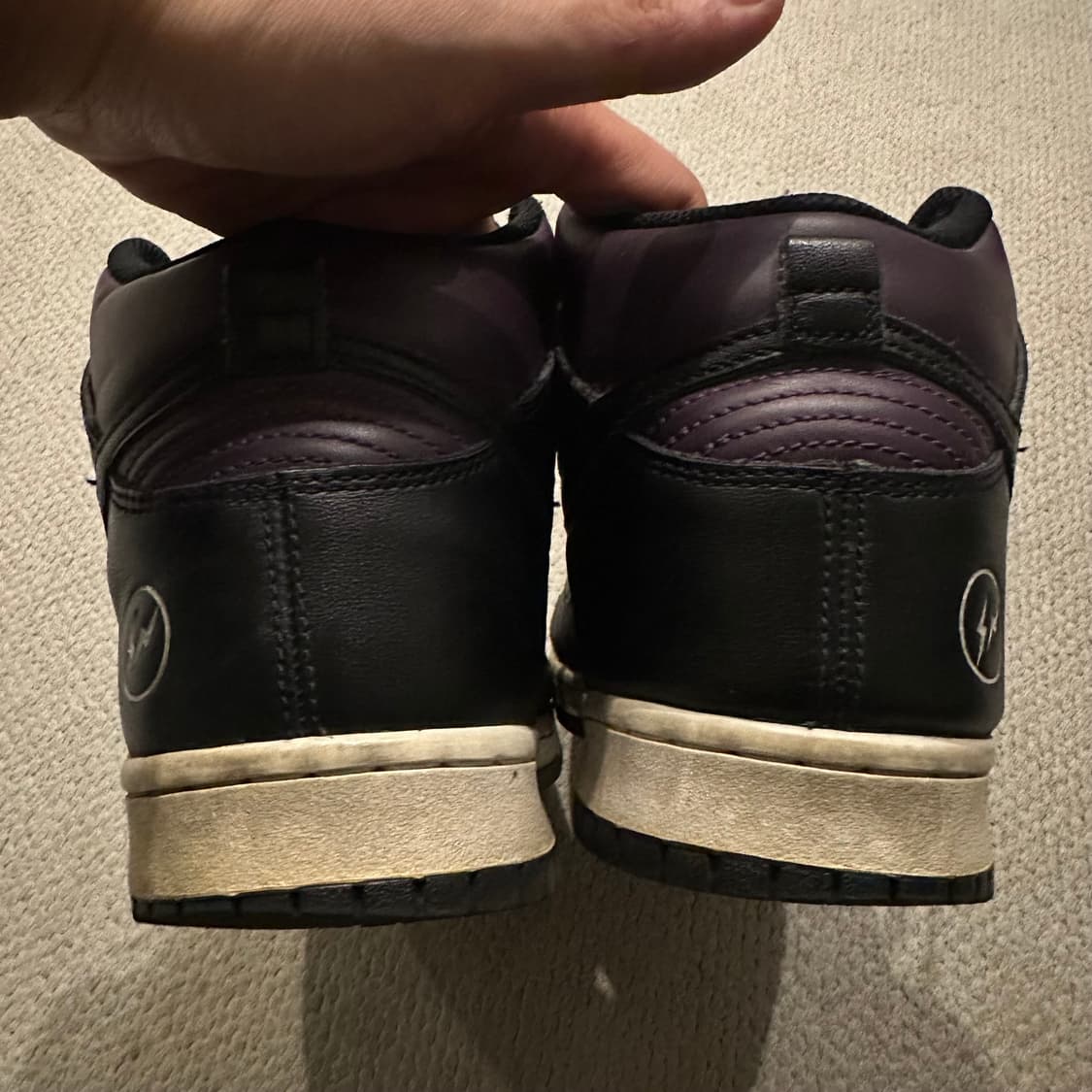 프라그먼트 나이키 덩크 하이 상품이미지4