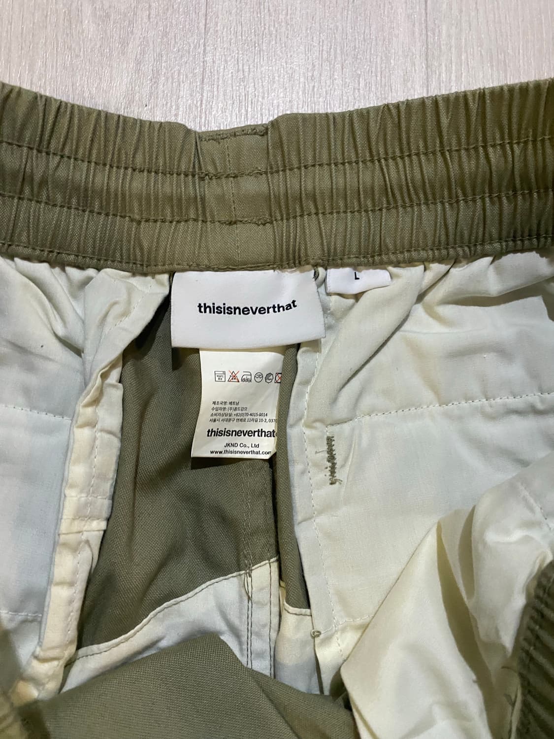 디스이즈네버댓 카고팬츠 상품이미지5