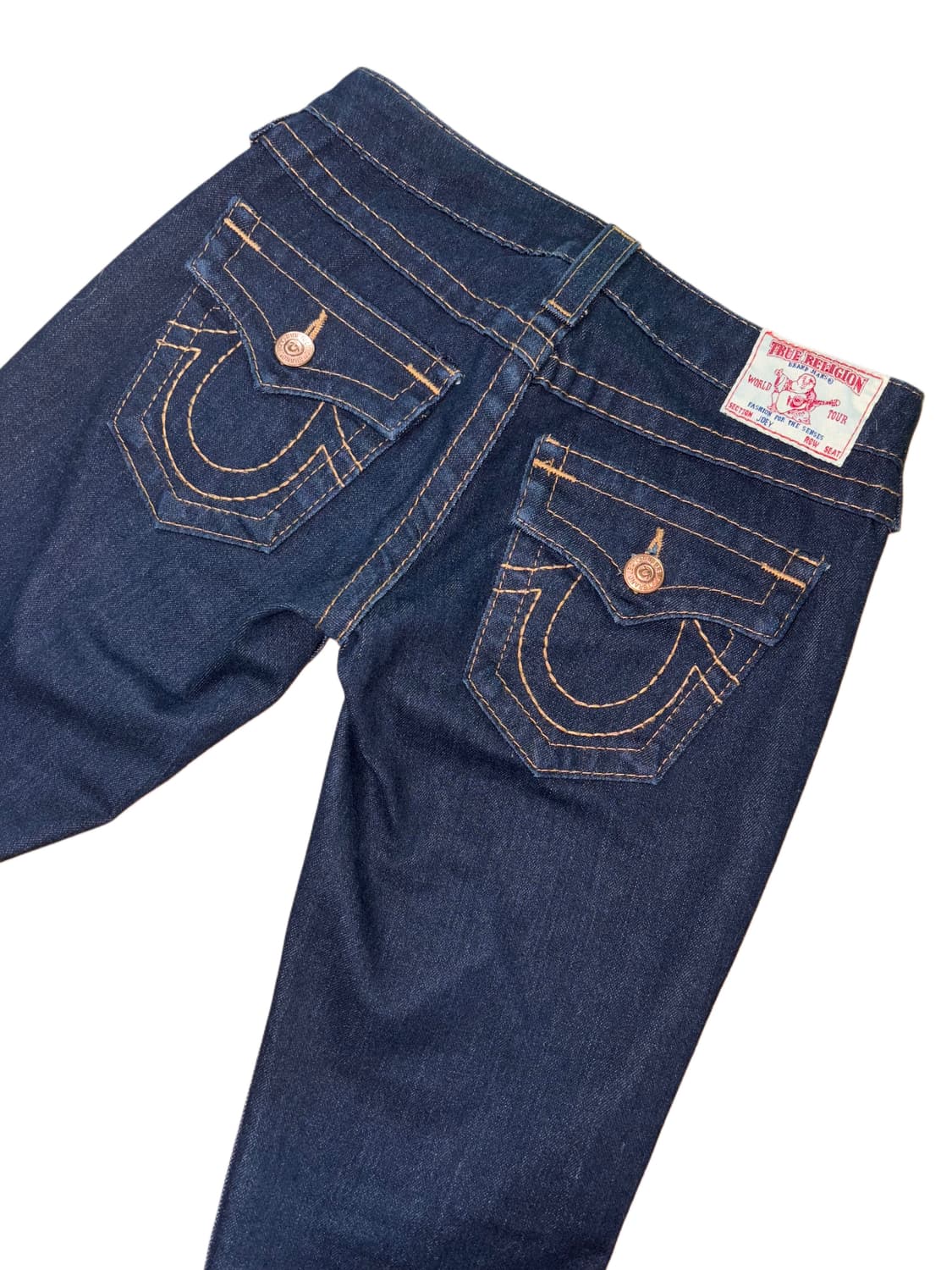 트루릴리전 조이 로우라이즈 부츠컷 데님 팬츠 상품이미지1