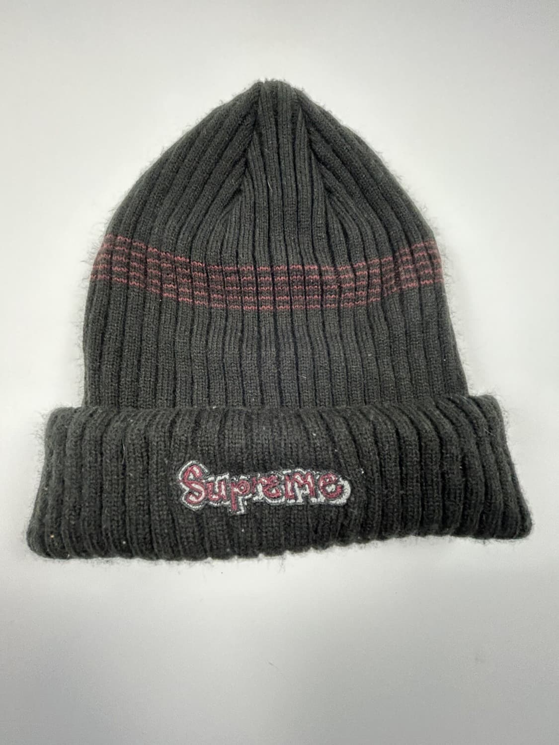 슈프림 스크리블 로고 비니 상품이미지2