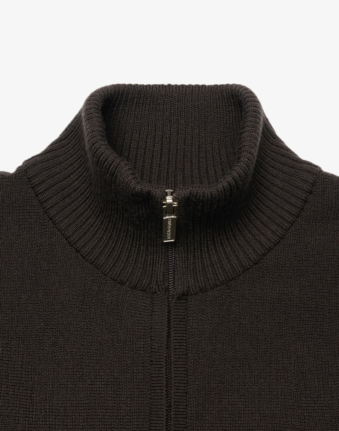 스튜디오테이블 CURVED TWO TONE WOOL ZIP-UP 상품이미지6