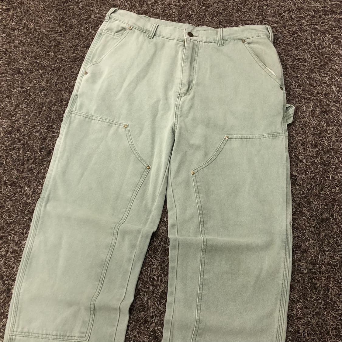 칼하트 더블니 카펜터 워크 팬츠 B136-Mos 상품이미지3