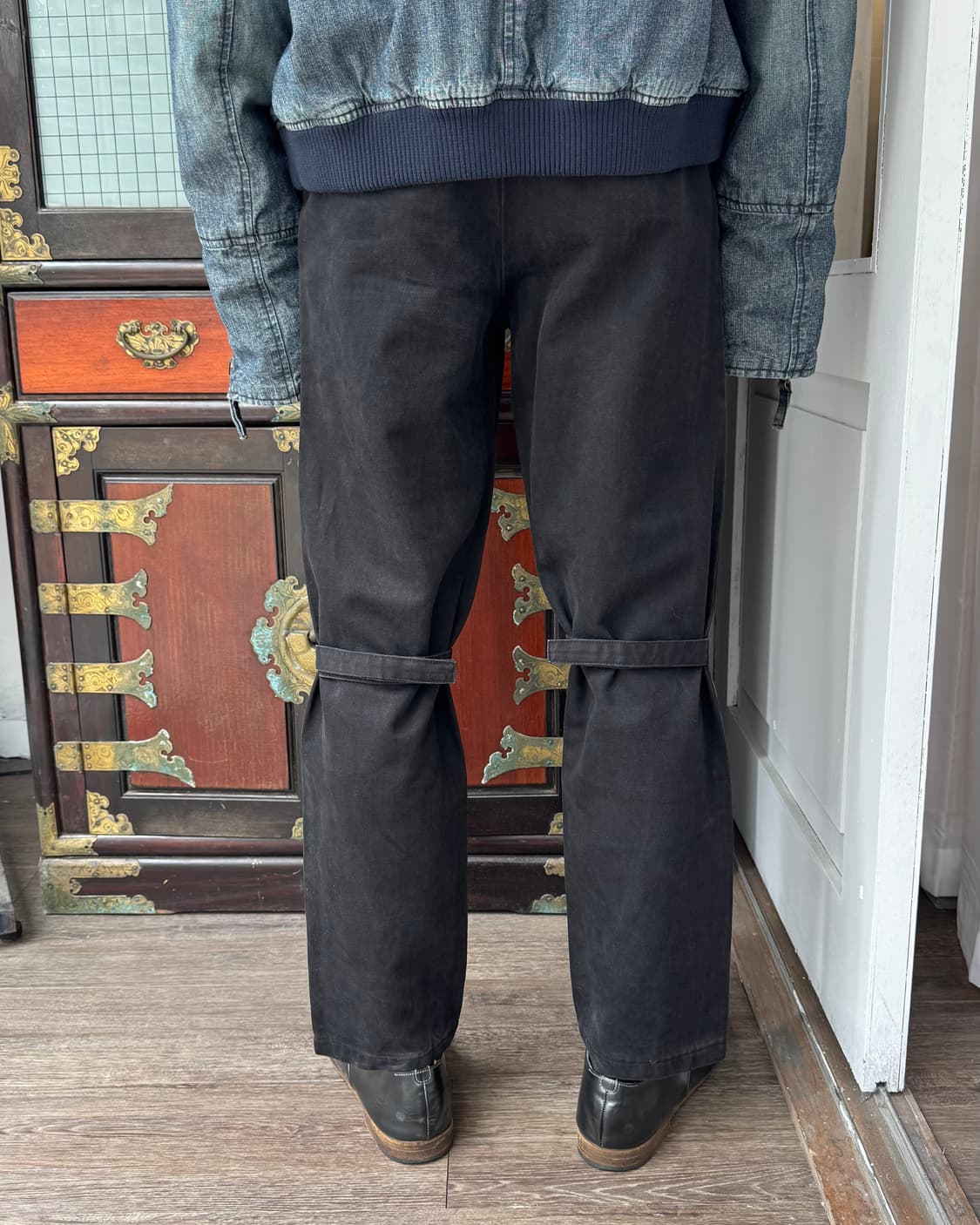 헬무트 랭 1996 본디지 스트랩 팬츠 상품이미지3