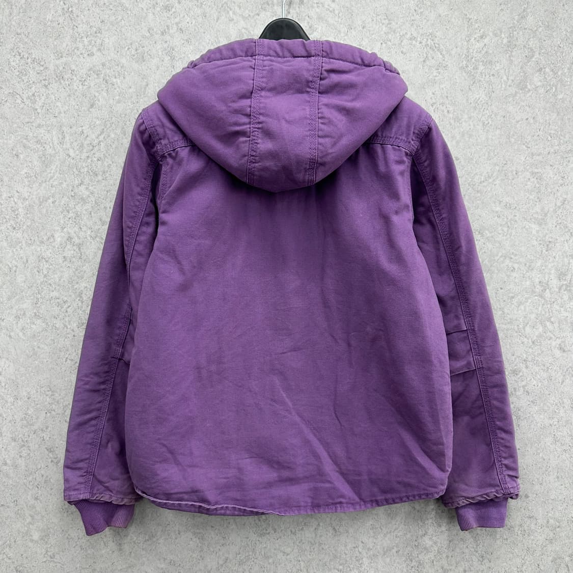 90 칼하트 여자 안감 플리스 후드 워크자켓 상품이미지2