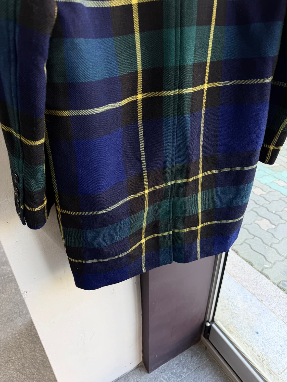 12Y.44~55/ 버버리 블루 노바체크 코트 자켓 상품이미지8