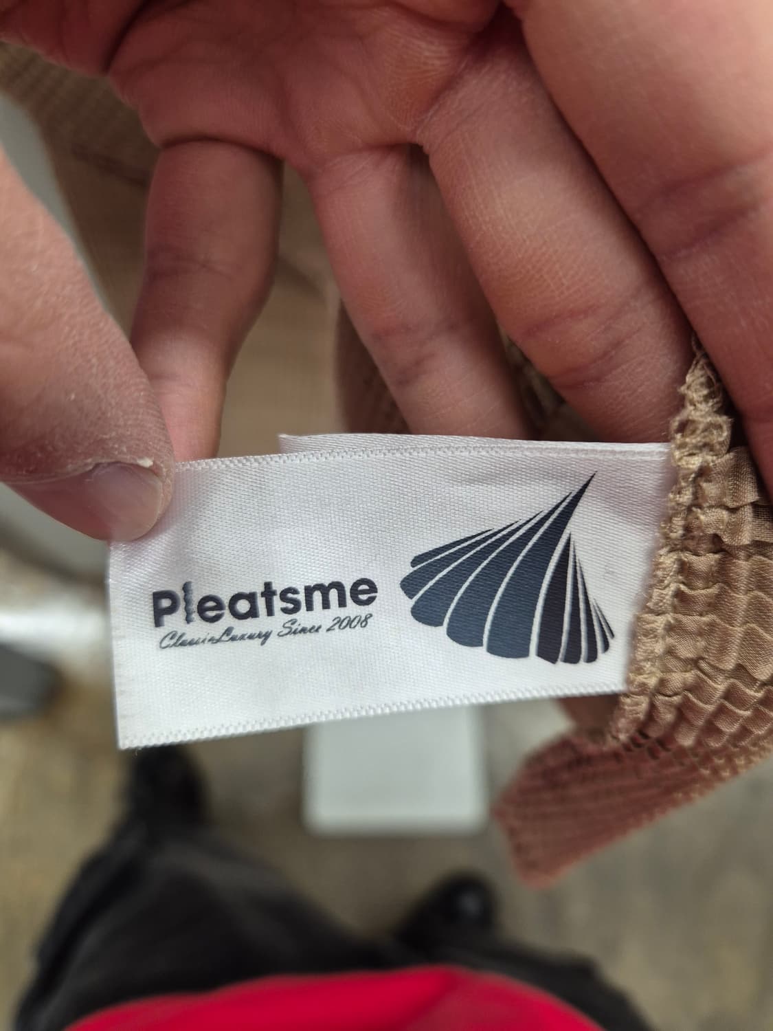 Pleatsme 베이지플리츠 7부  상품이미지4