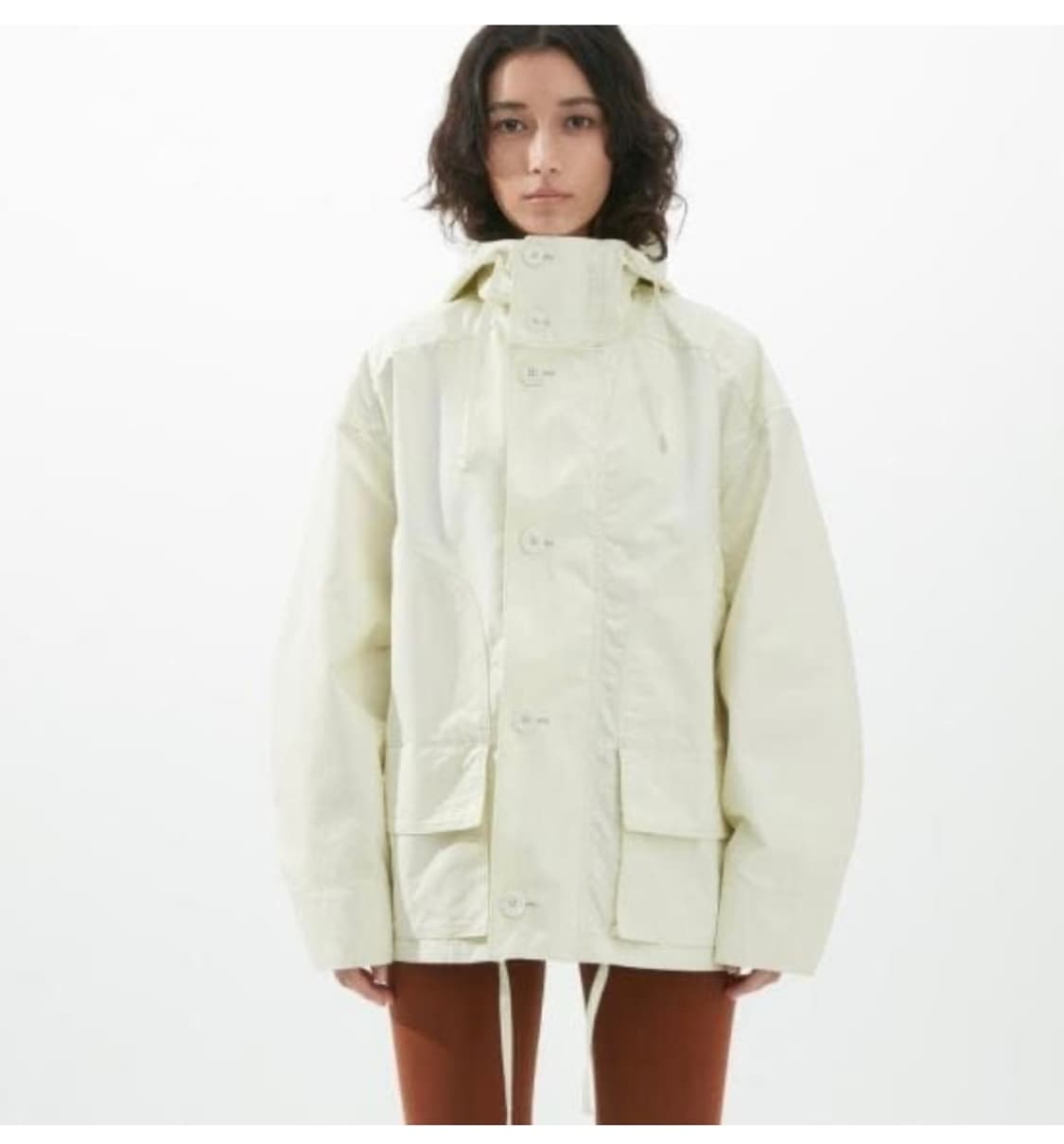 유니클로 U 23SS 릴랙스 자켓 후드 파카 M사이즈 상품이미지10