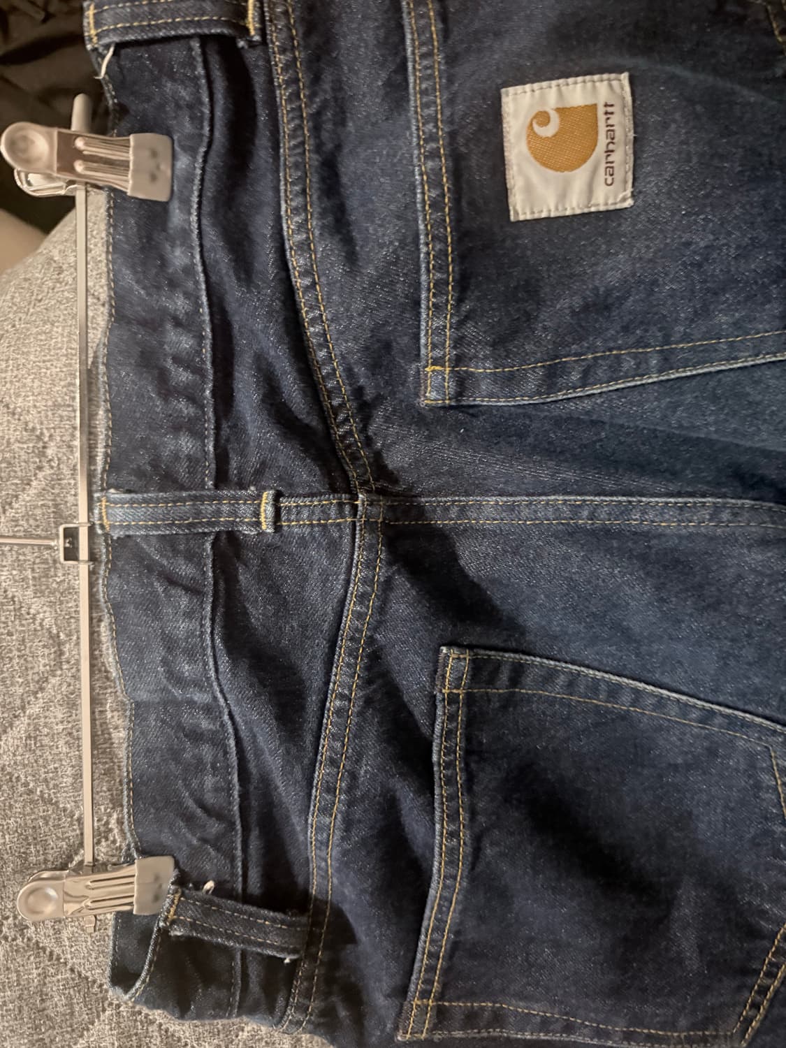 칼하트 로버트슨 데님 블루 린스드 상품이미지5