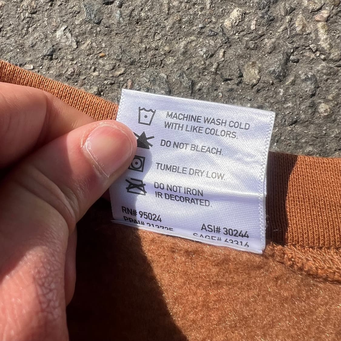 USA MADE Bay Side 아르마딜로 스웻셔츠 상품이미지8