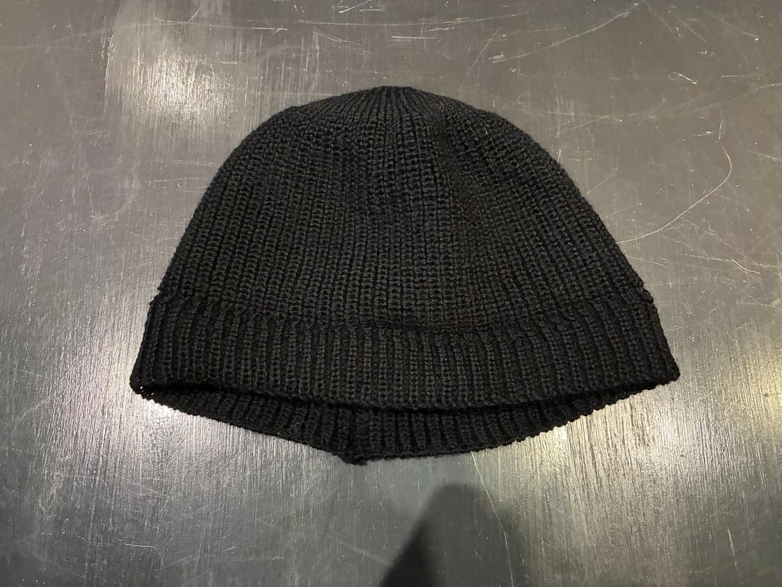 로이흐트포이어 슈트릭바렌 울 와치캡 비니 블랙 상품이미지1