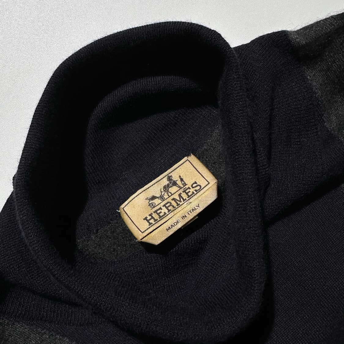 에르메스 캐시미어 100% 터틀넥 니트 상품이미지4