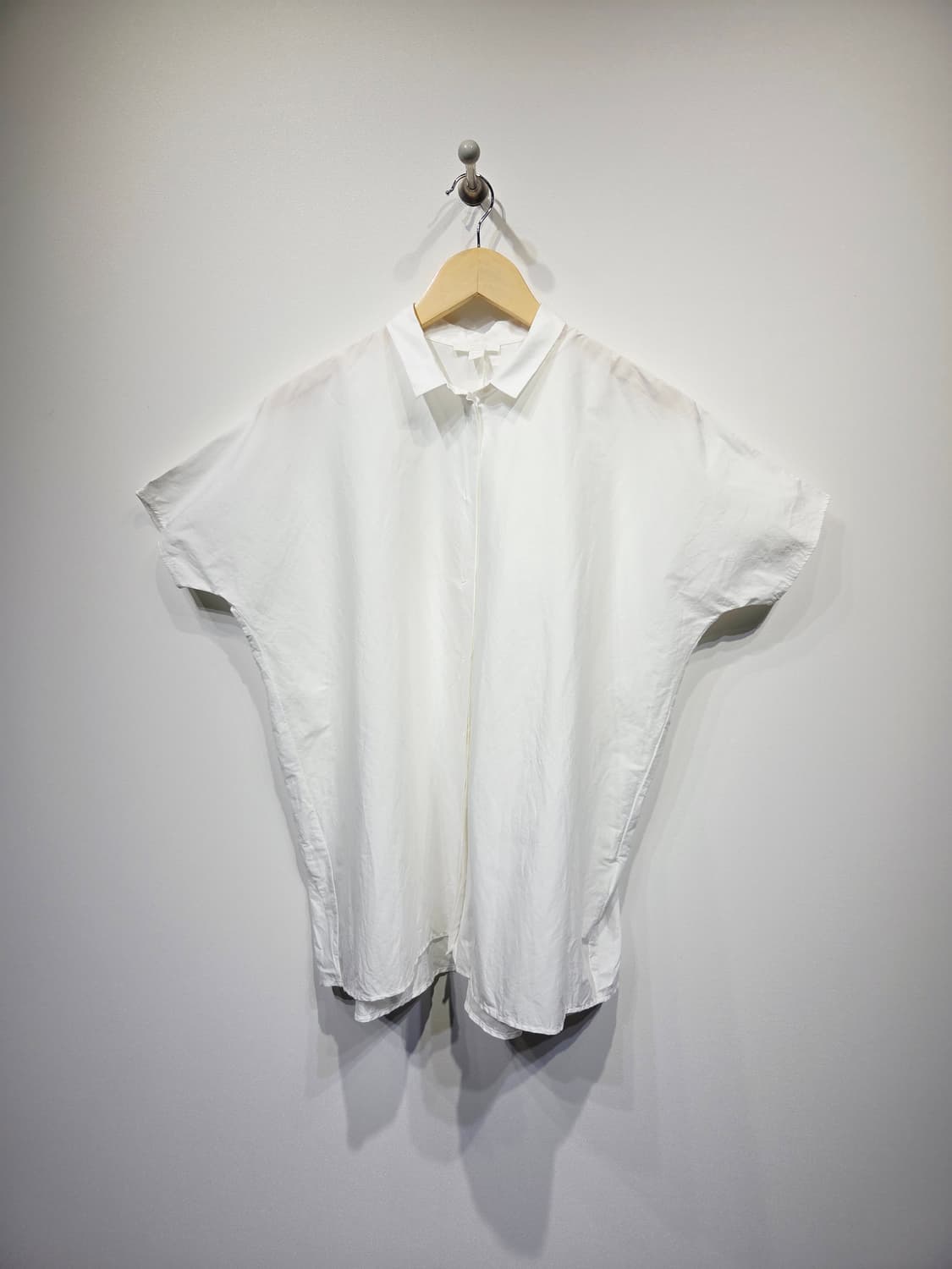 코스 COS. 여자 엘라스테인 화이트 셔츠_호칭34 상품이미지1