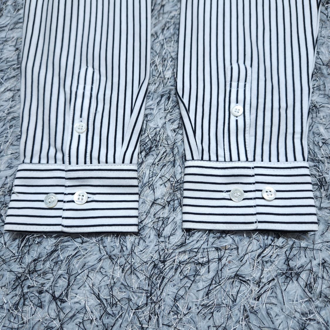 파리게이츠) 95(1) 여자 스트라이프 셔츠남방 / 왕눈이샵 상품이미지7