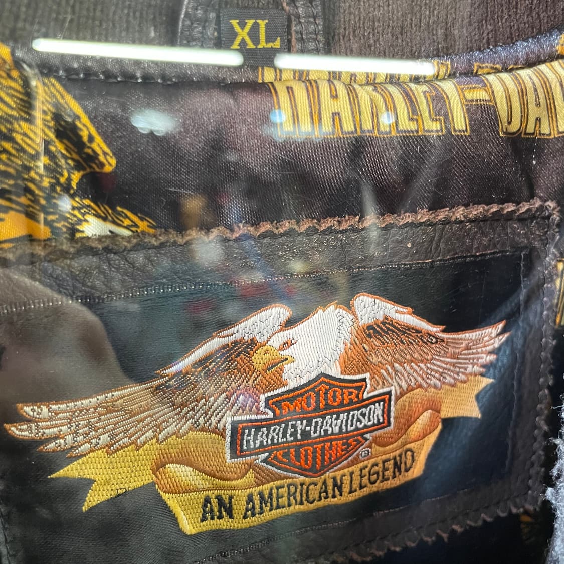 할리데이비슨 가죽 봄버자켓 상품이미지10