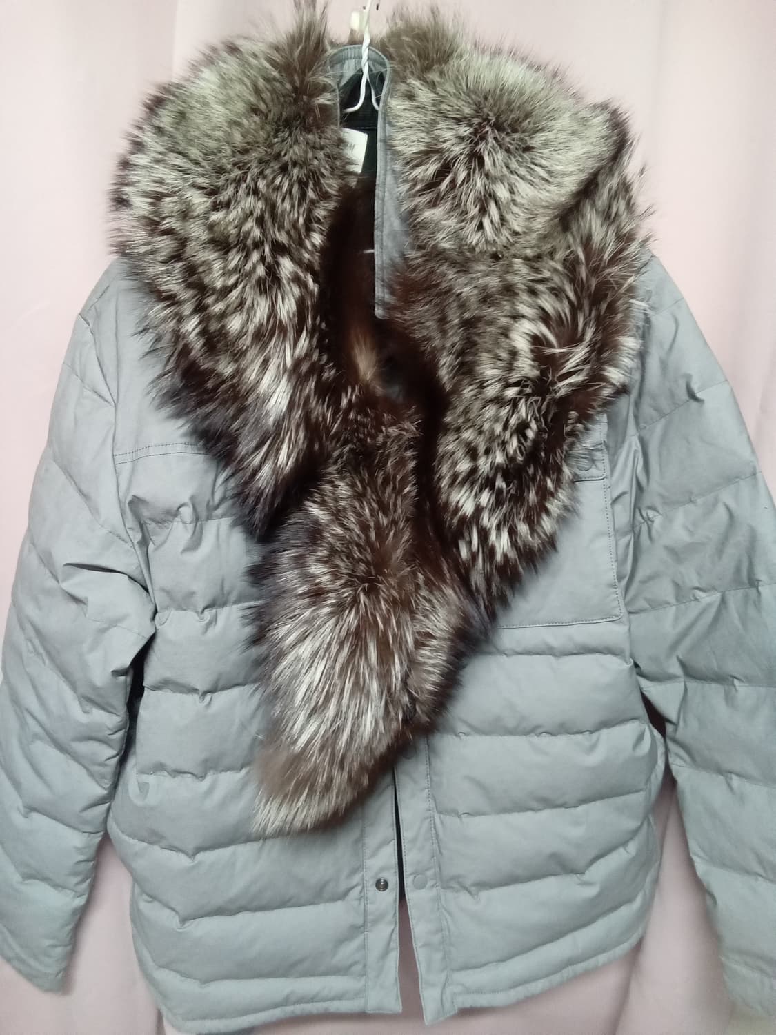 진도모피 시베리아 실버폭스 목도리 숄 상품이미지6