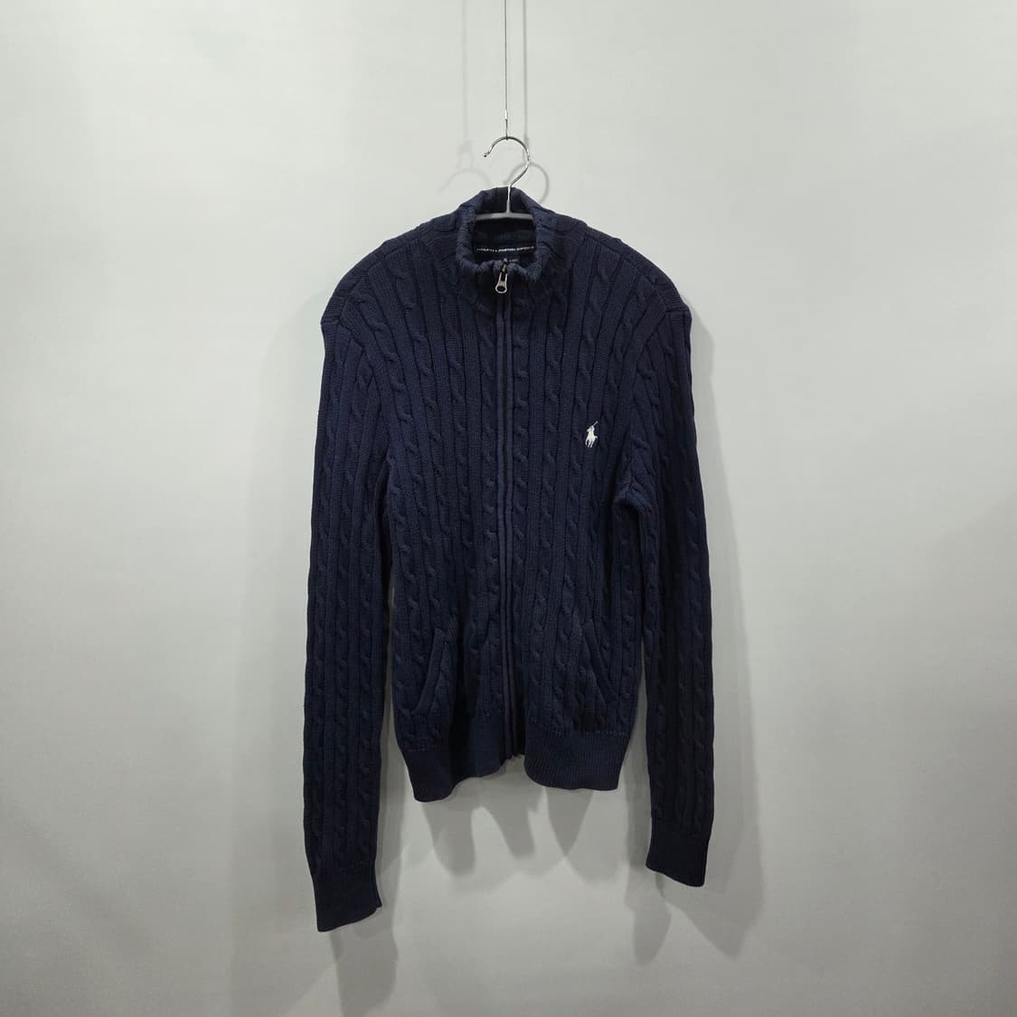 폴로랄프로렌 스포츠 우먼 케이블 니트 집업 XL 상품이미지1