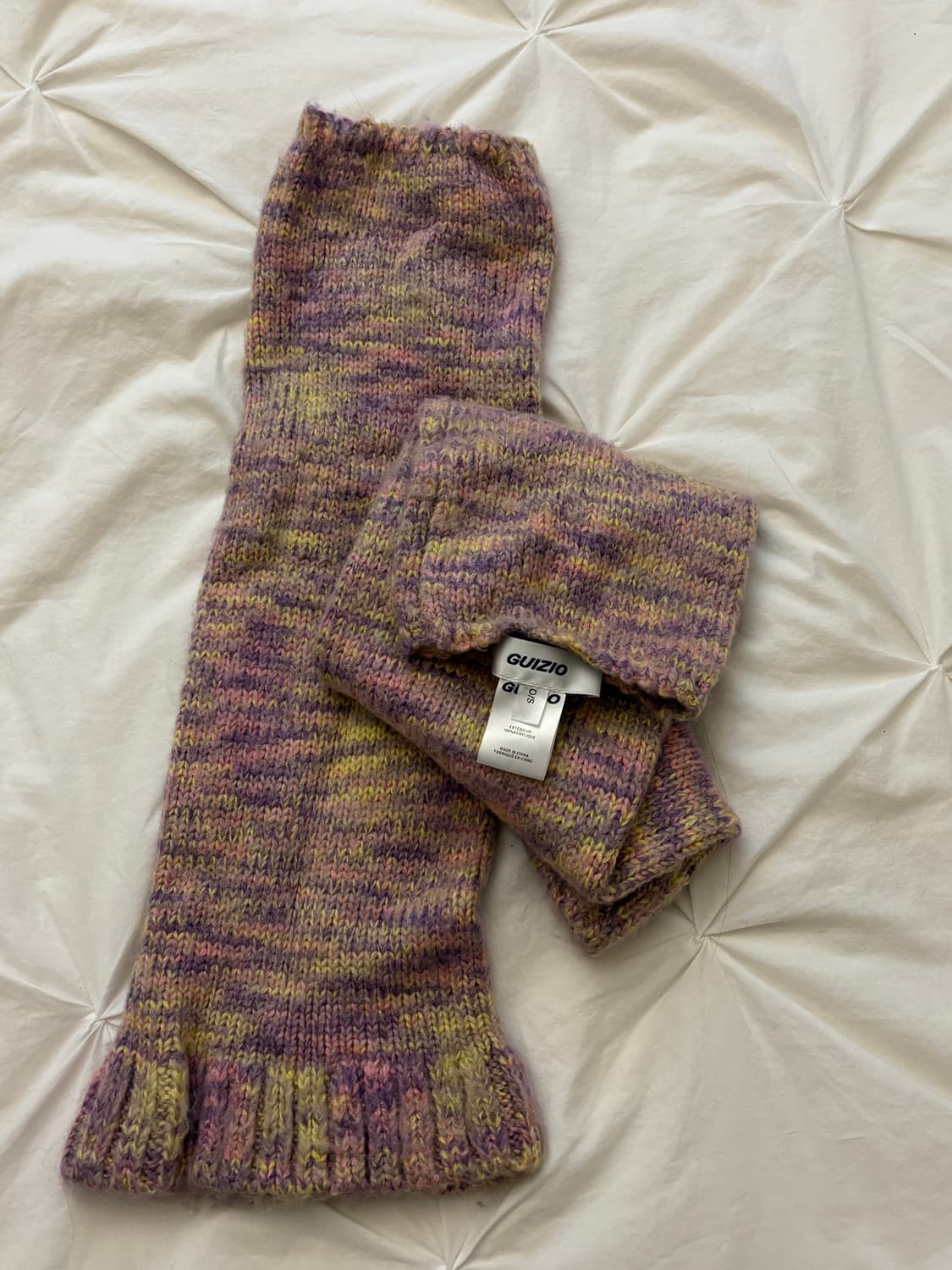 GUIZIO 릴렉스드 리브 니트 워머 상품이미지2