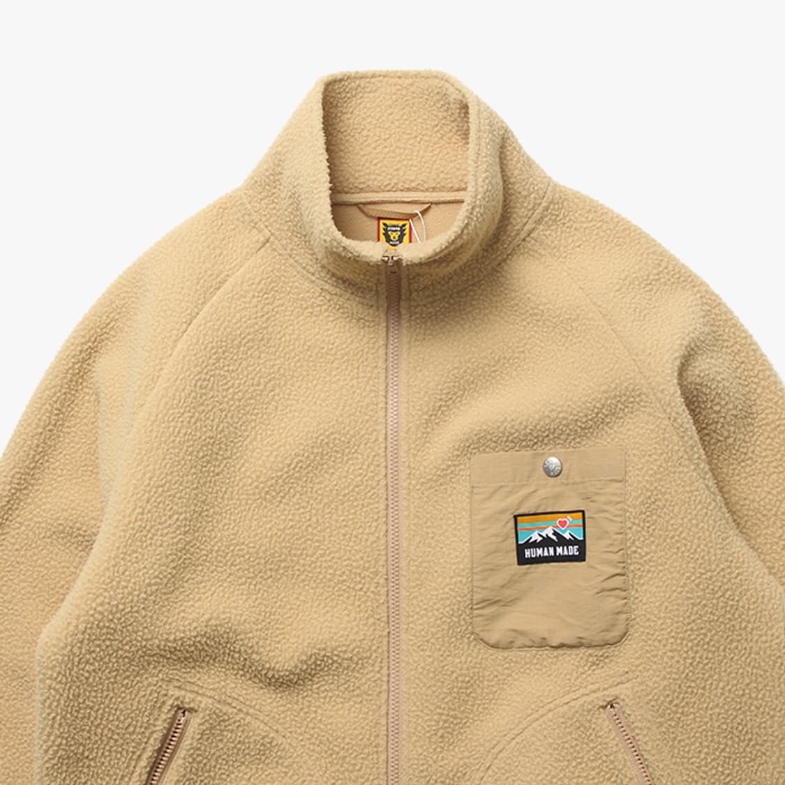 HUMAN MADE "Beige Fleece Jacket" 상품이미지6