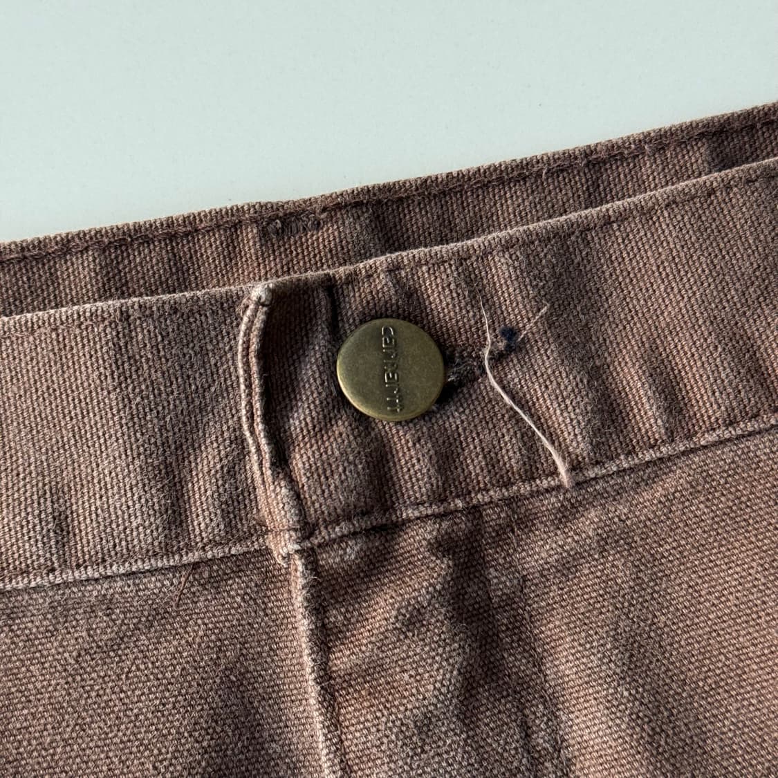 칼하트 B11 싱글니 카펜터 팬츠 브라운 상품이미지6