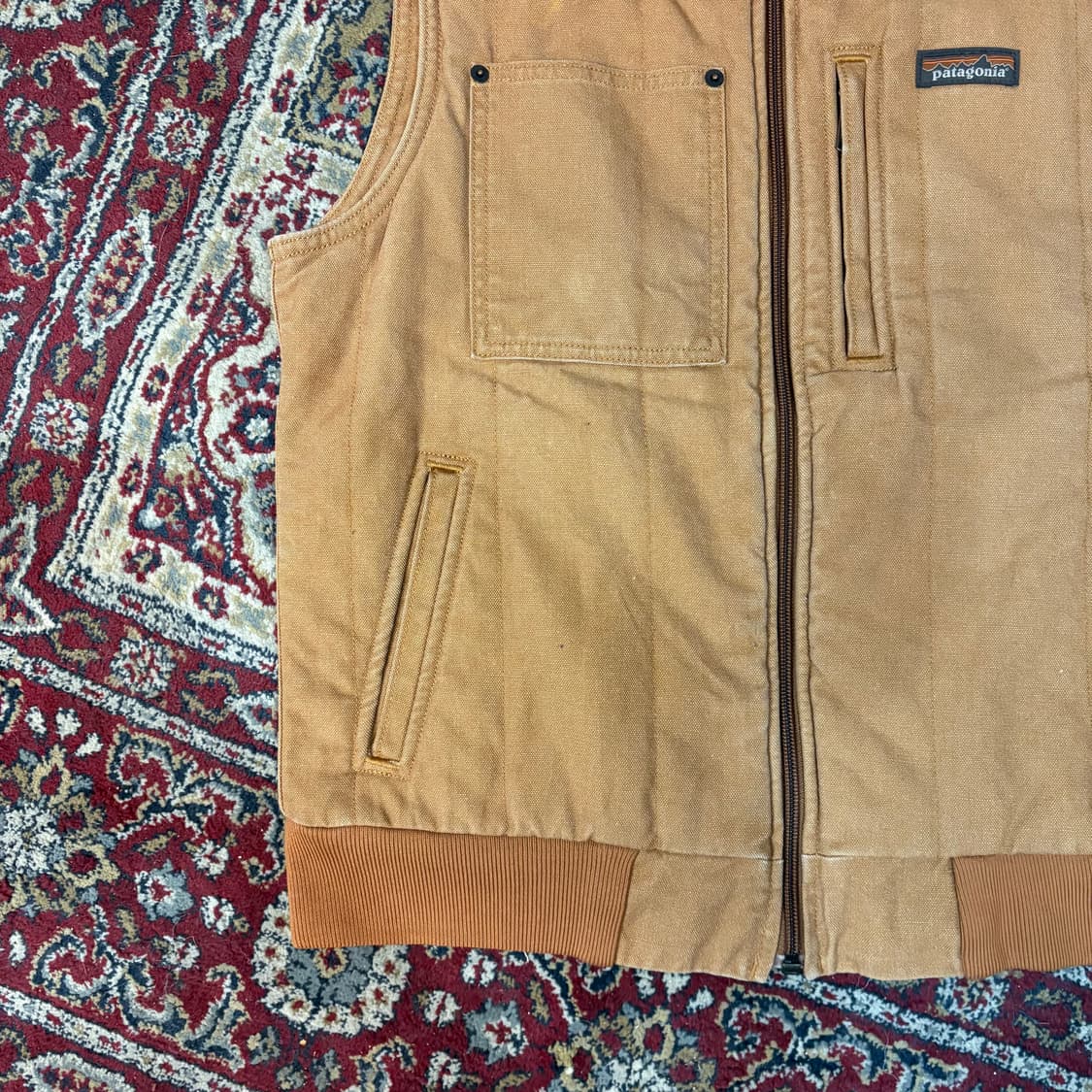 파타고니아 브라운 올 시즌즈 햄프 캔버스 베스트 상품이미지5