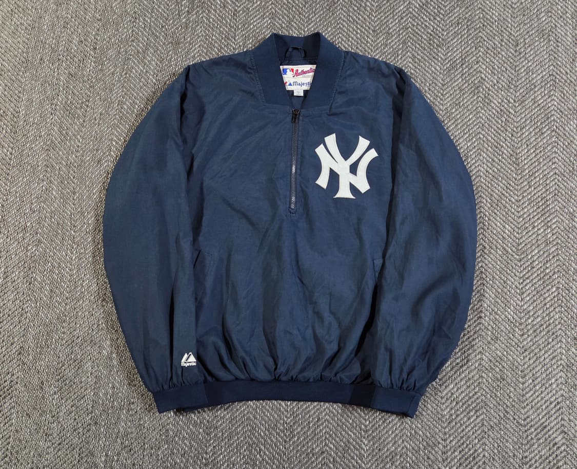 마제스틱 뉴욕 양키스 웜업 자켓 상품이미지1