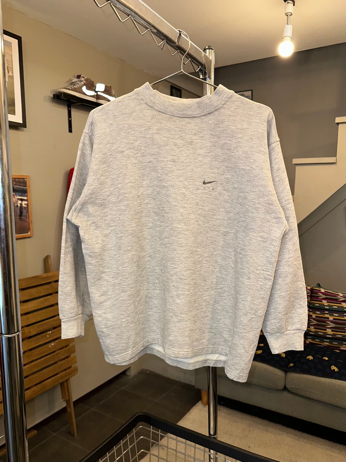 90’s Nike Air logo faded cotton sleeve 상품이미지3