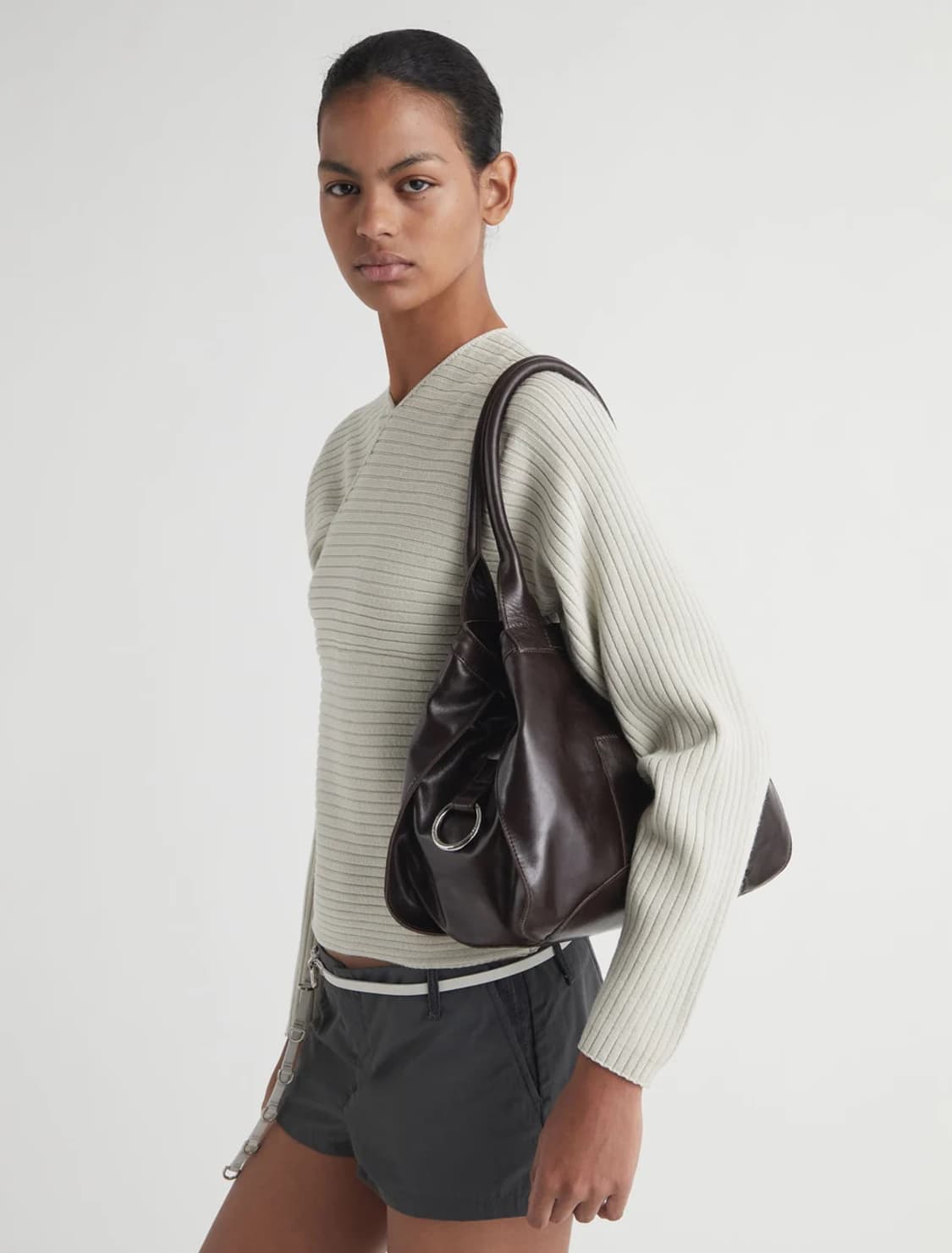 팔로마울 Guida 귀다 백/브라운 상품이미지2