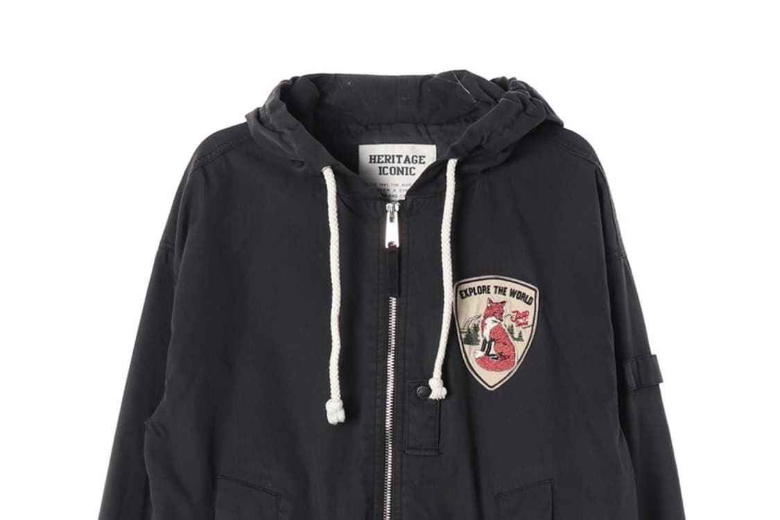 JEEP SPIRIT 폭스 자수 후드 집업 M 상품이미지4