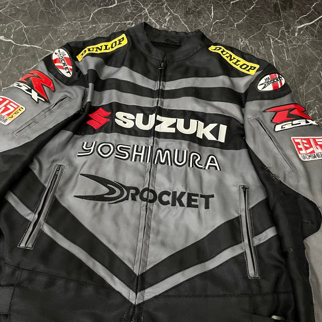스즈키 요시무라 GSX-R 패치워크 레이싱 자켓 상품이미지7