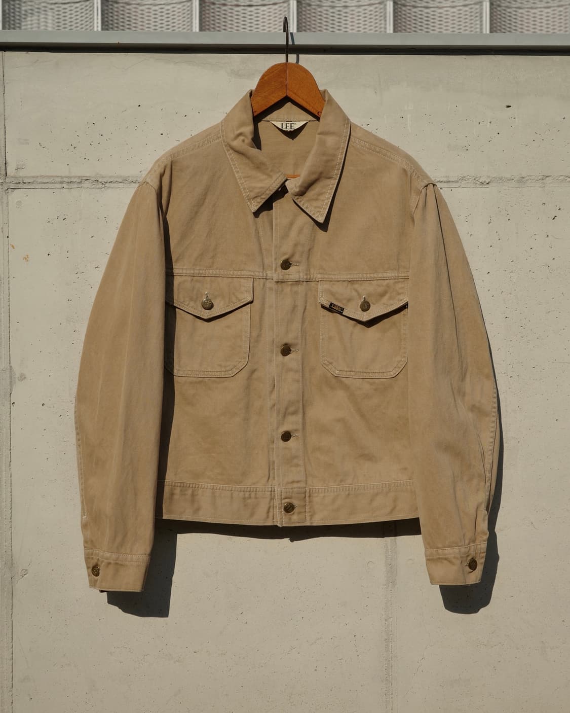 70‘s Lee 몰스킨 트러커 자켓 상품이미지1