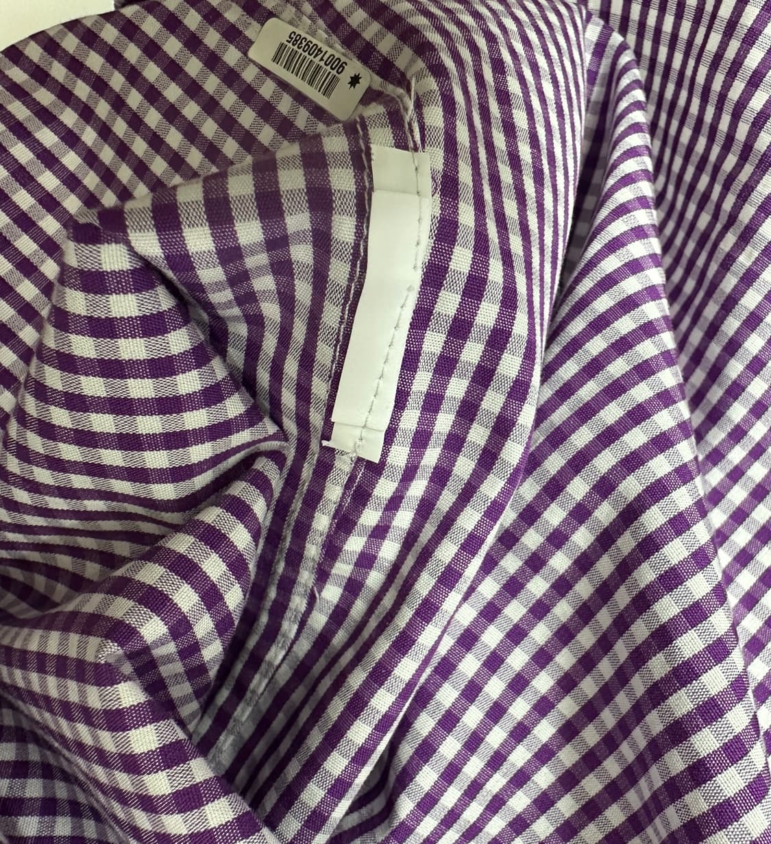 브루넬로 쿠치넬리 퍼플 코튼 셔츠 상품이미지5