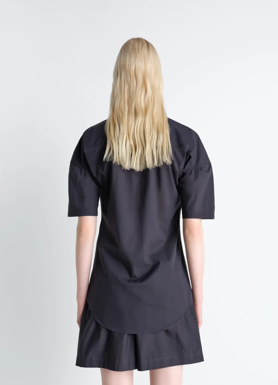 [34,36]르메르 26ss FOULARD 스카프 셔츠/스퀴드 잉크 상품이미지4