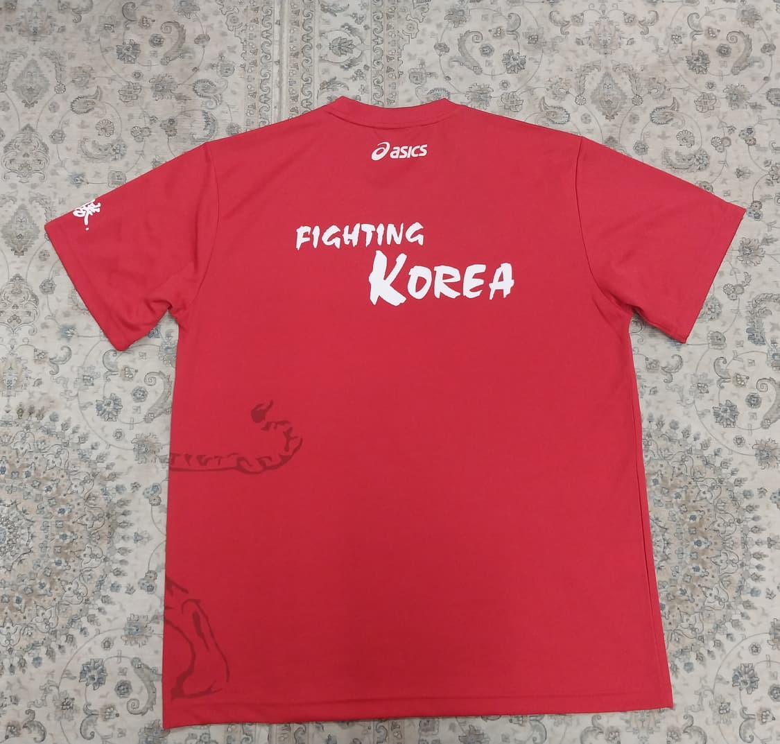 아식스 대한민국 필승 반팔티 100 상품이미지2