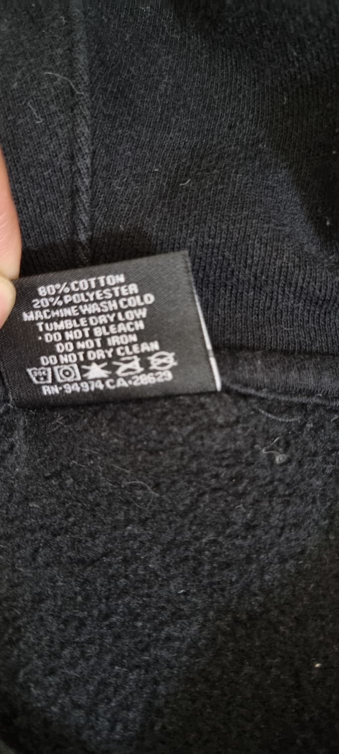 스투시 (USA) 빅로고 기모 후드 L _ 남성 상품이미지8