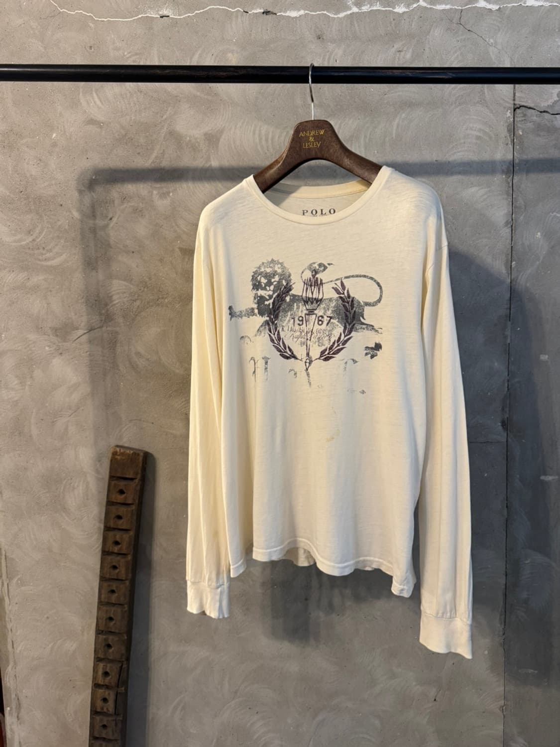 폴로 랄프로렌 빈티지 프린팅 티셔츠 100 상품이미지10