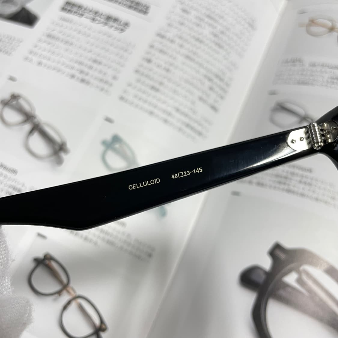 銘品晴夫作 메힌 하루오사쿠 셀룰로이드 일본 장인 제작 안경 상품이미지7