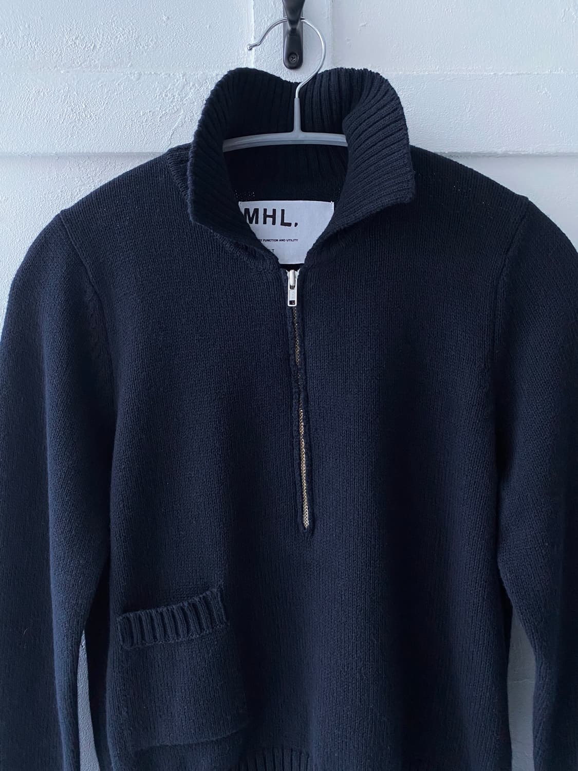 [MHL] 하프 집업 니트 상품이미지2