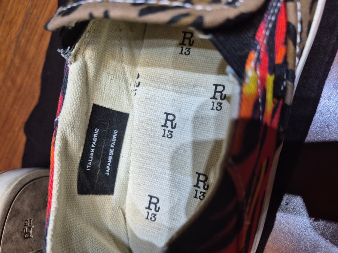 R13 레오파드 슬립온 상품이미지5