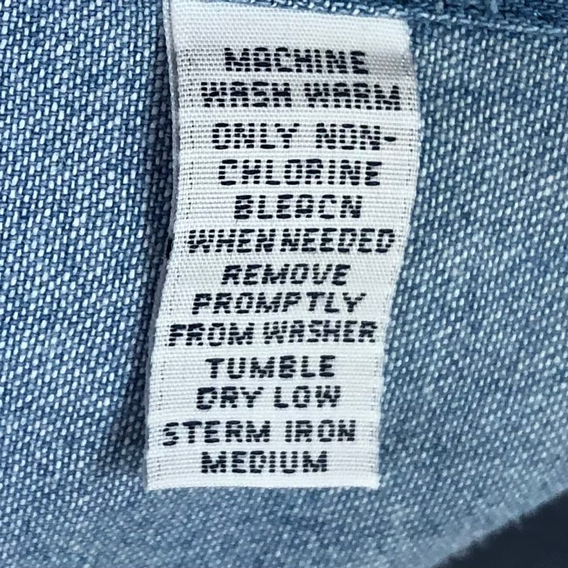 XL 폴로 데님 셔츠 상품이미지4