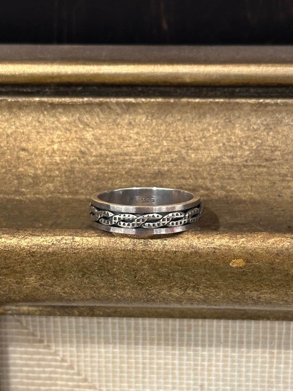 Chain Spin 925Silver Ring⚙️ 상품이미지1