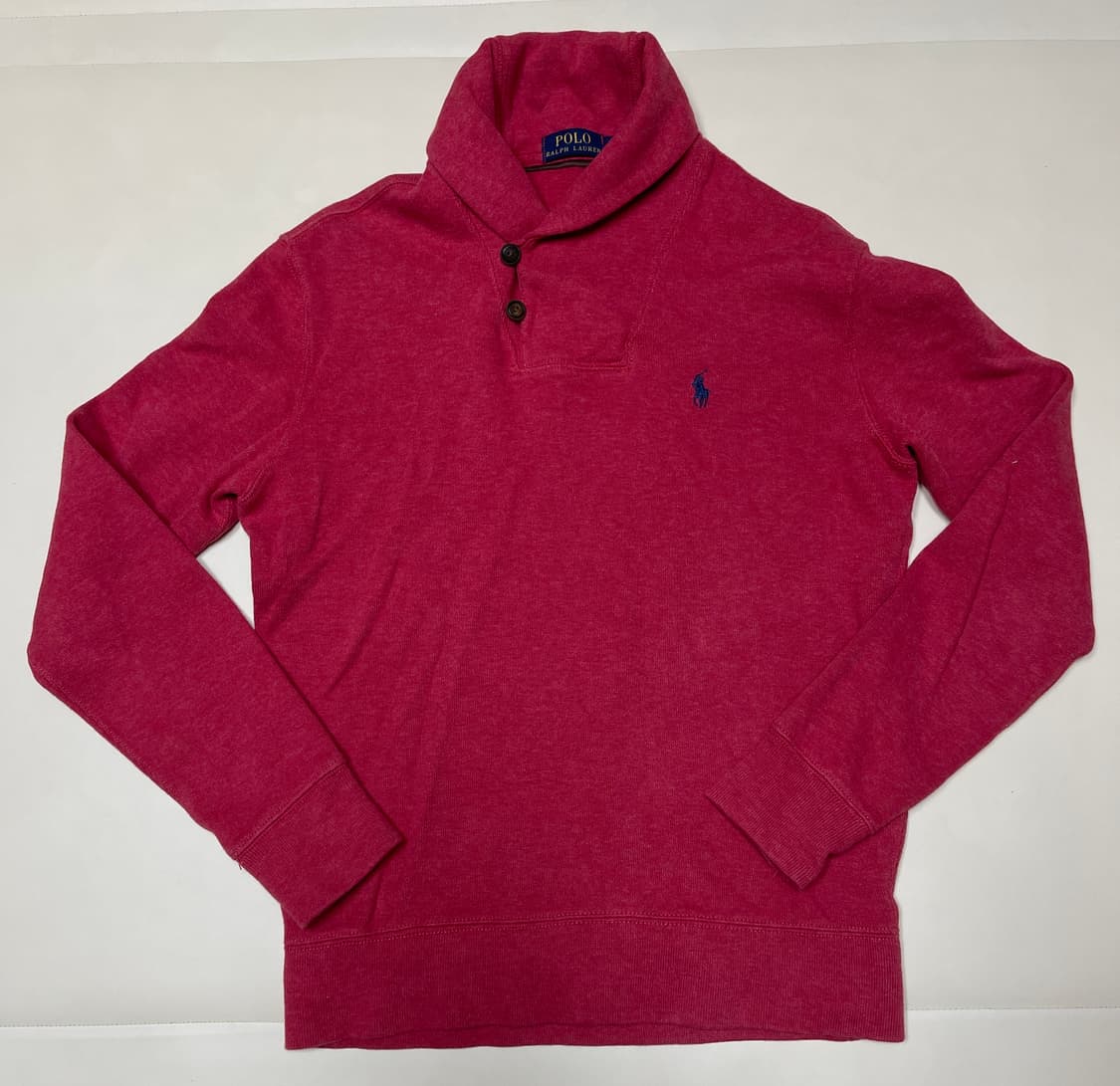  랄프 로렌 숄카라 코튼 니트/스웻셔츠 상품이미지1