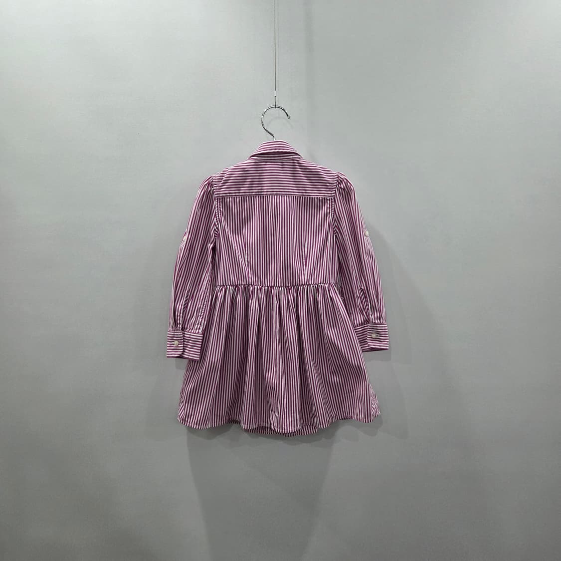 폴로랄프로렌 여아 스트라이프 셔츠 원피스 3T 상품이미지4